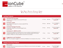 Tablet Screenshot of forum.ioncube.com